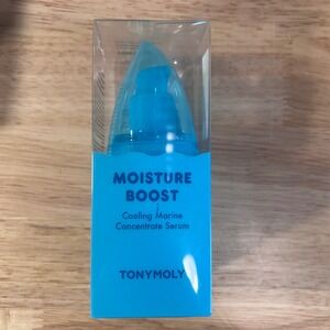 TONYMOLY Moisture Boost Cooling Marine Concentrate Serum 80ml Blue Hydrating‎